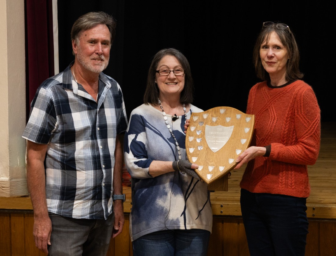Ann Healey Presenting Crouch Shield to Littlehampton