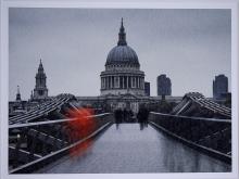 Winter cityscape by Bill Brooks