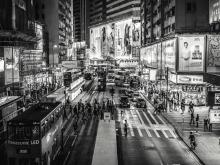 Hong Kong Crossing by Paul Laycock