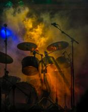 Smokin' drums by Dave Clews