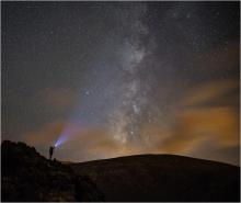 Milkway By Torchlight by Georgina Weeks